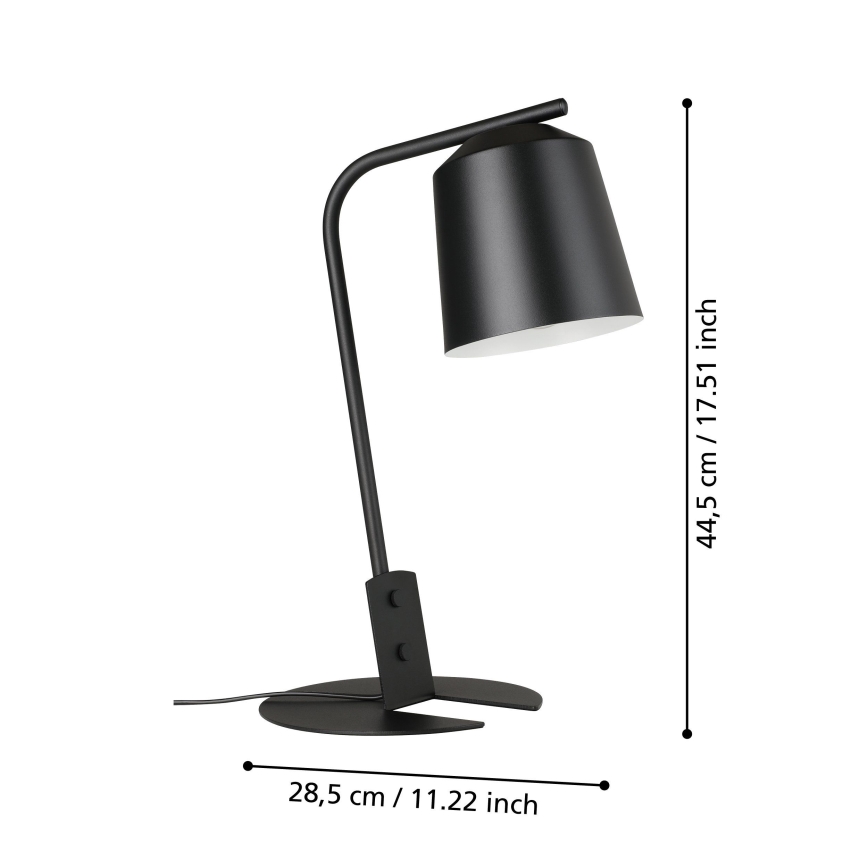 Eglo - Lampada da tavolo 1xE27/40W/230V