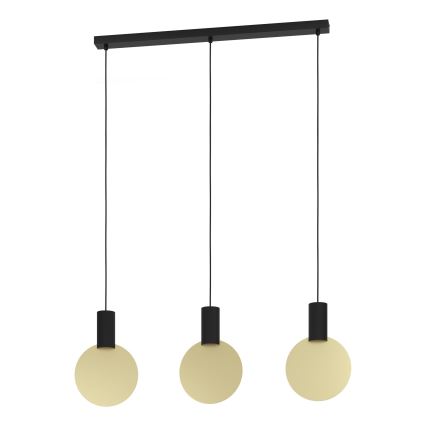 Eglo - Lampadario LED a sospensione con filo 3xGU10/4,5W/230V 3000K