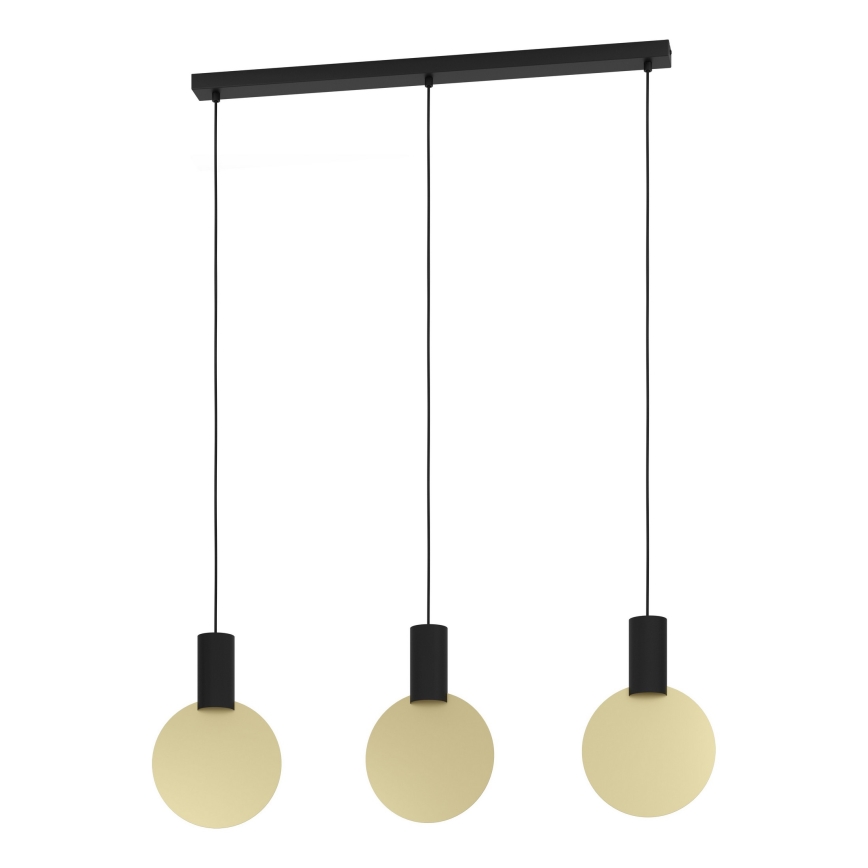 Eglo - Lampadario LED a sospensione con filo 3xGU10/4,5W/230V 3000K