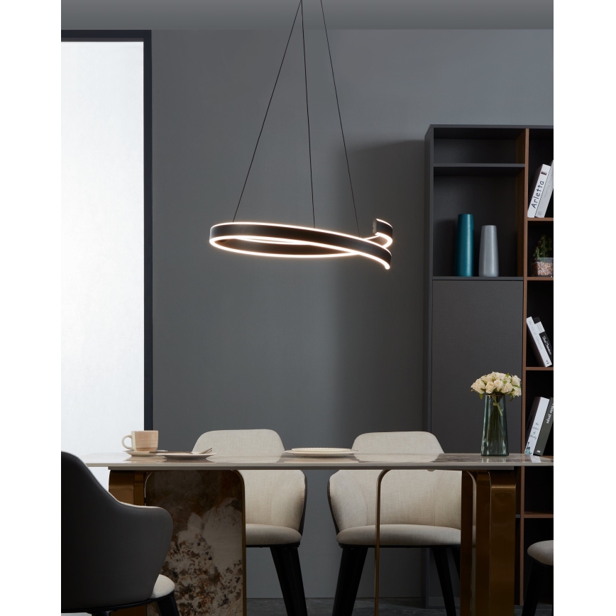 Eglo - Lampadario LED dimmerabile su filo LED/42,5W/230V