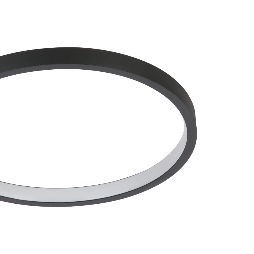 Eglo - Plafoniera LED dimmerabile LED/15W/230V nero + telecomando
