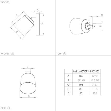 Eglo - Applique 1xE27/25W/230V