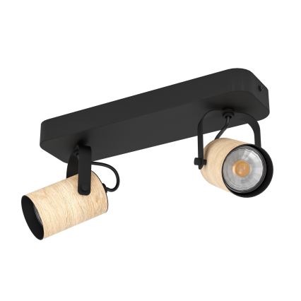 Eglo - Luce Spot a LED 2xGU10/3W/230V