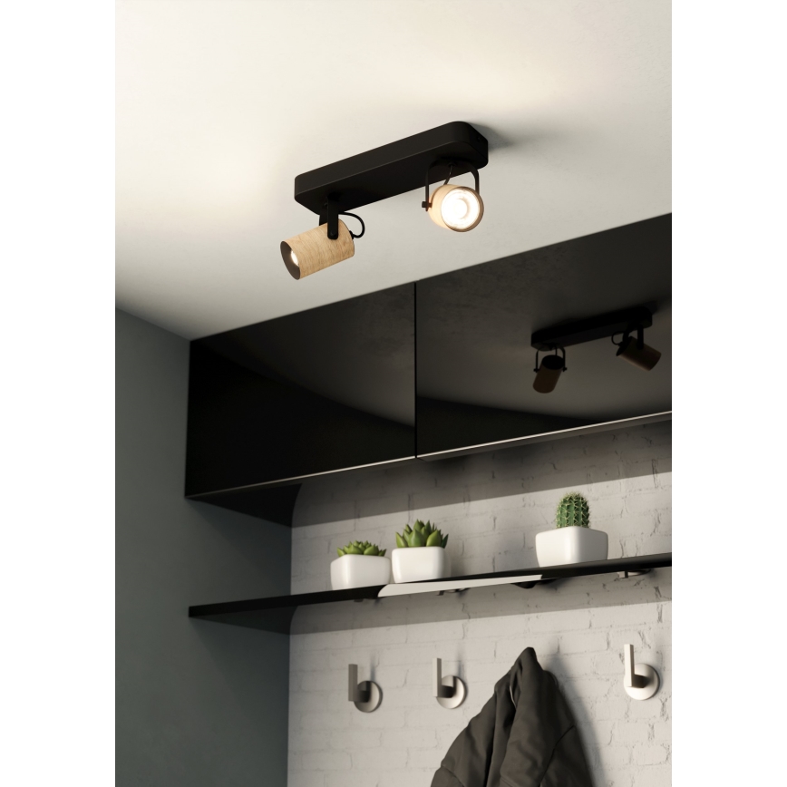 Eglo - Luce Spot a LED 2xGU10/3W/230V