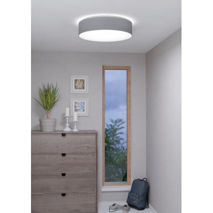 Eglo - Plafoniera LED RGBW dimmerabile  LED/35W/230V grigio