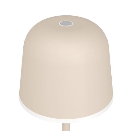 Eglo - LED Dimmerabile per esterni ricaricabile lampada LED/2,2W/5V 1800 mAh beige IP54