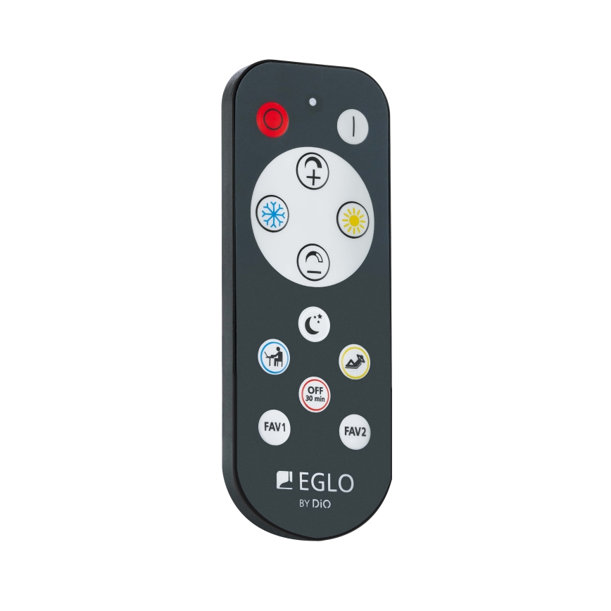 Eglo - Plafoniera LED dimmerabile SIBERIA LED/34W/230V + telecomando