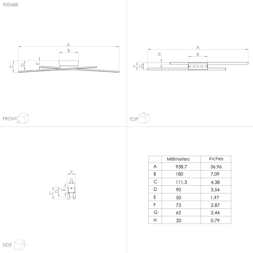 Eglo - Plafoniera LED dimmerabile 2xLED/13W/230V