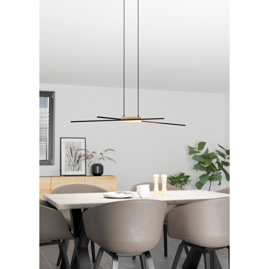 Eglo - Lampadario a sospensione con filo LED dimmerabile 2xLED/13W/230V