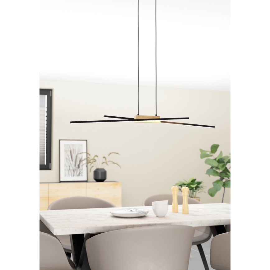 Eglo - Lampadario a sospensione con filo LED dimmerabile 2xLED/13W/230V