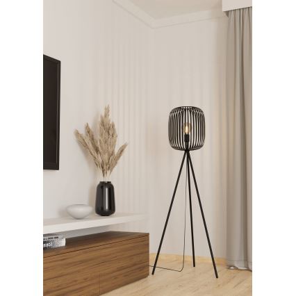 Eglo - Lampada da terra 1xE27/40W/230V nero