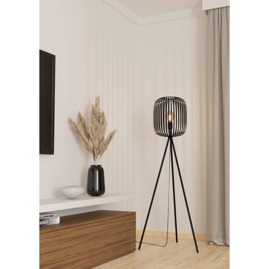 Eglo - Lampada da terra 1xE27/40W/230V nero