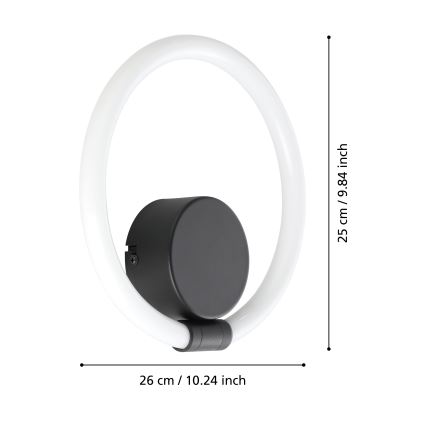 Eglo - Applique a LED LED/11,5W/230V