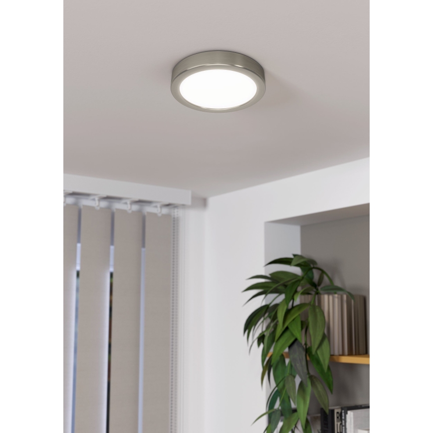 Eglo - Plafoniera LED dimmerabile LED/11W/230V cromo opaco