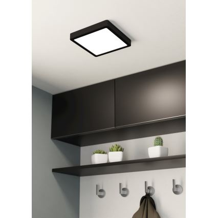 Eglo - Plafoniera LED dimmerabile LED/17W/230V nero