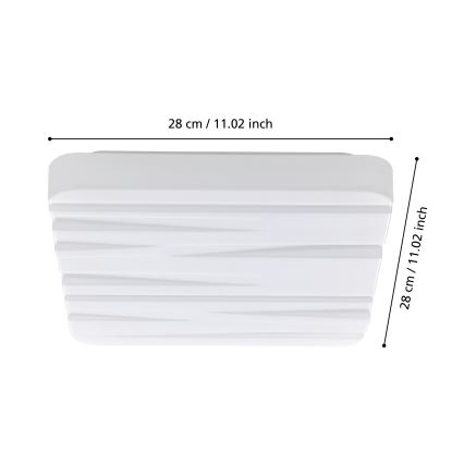 Eglo - Plafoniera LED LED/10W/230V