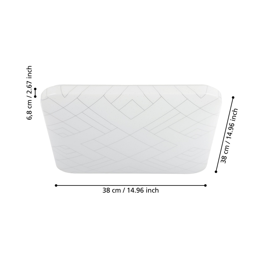 Eglo - Plafoniera LED LED/19,5W/230V
