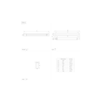 Eglo - Illuminazione a LED per specchi da bagno LED/8,9W/230V IP44