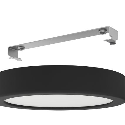 Eglo - Plafoniera da bagno LED/11W/230V IP44 nera Ø 16 cm