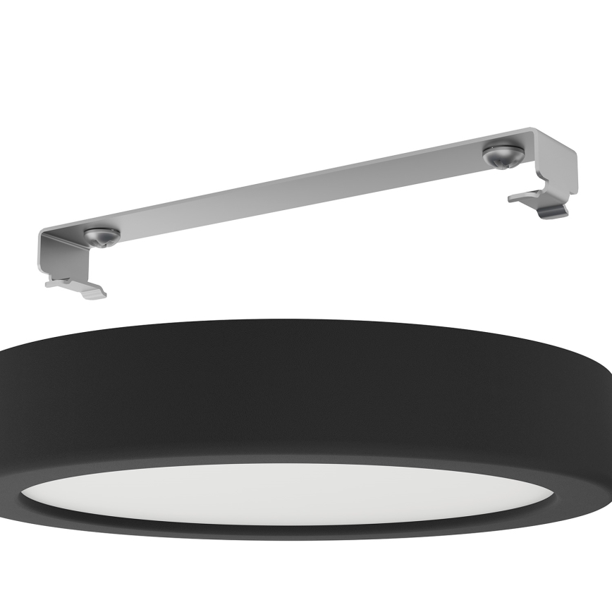 Eglo - Plafoniera da bagno LED/11W/230V IP44 nera Ø 16 cm