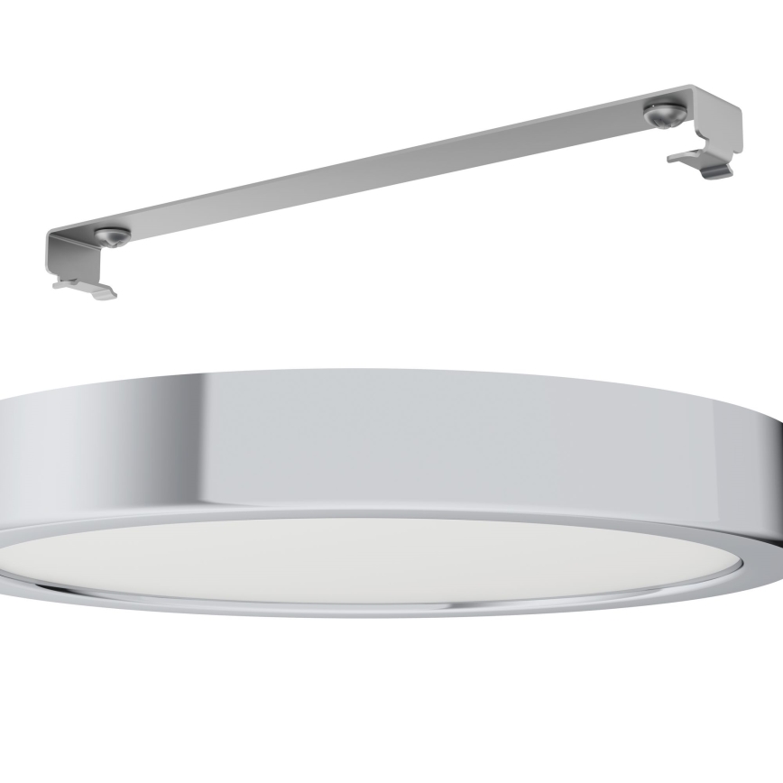 Eglo - Plafoniera LED da soffitto per bagno LED/17W/230V IP44 cromo lucido Ø 21 cm