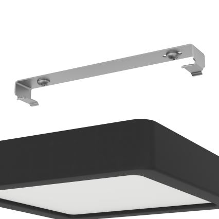 Eglo - Plafoniera LED da bagno LED/11W/230V IP44 nero