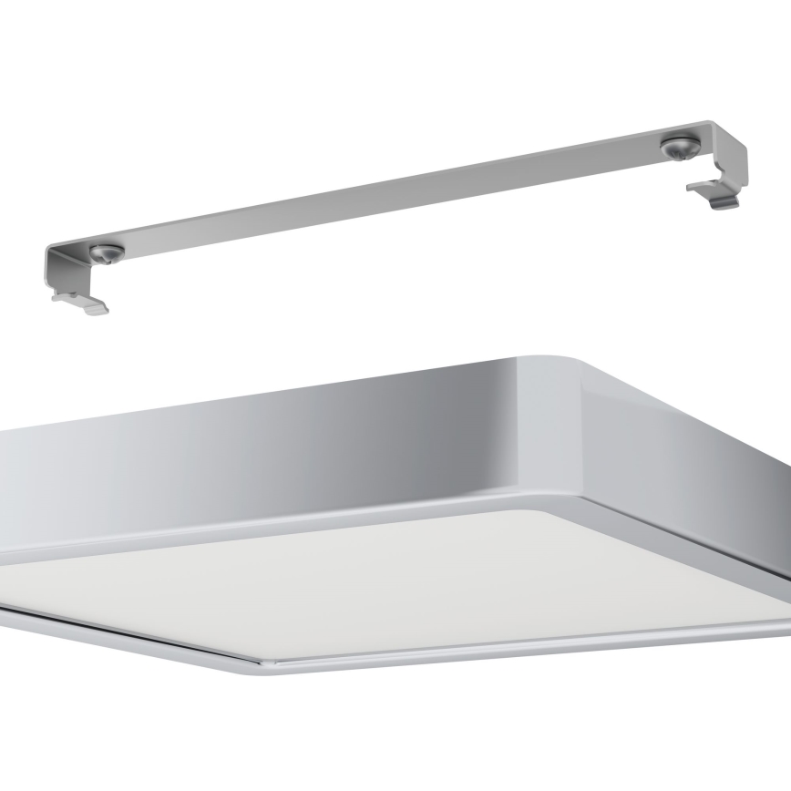 Eglo - Plafoniera da bagno LED/17W/230V IP44 cromo lucido 21x21 cm