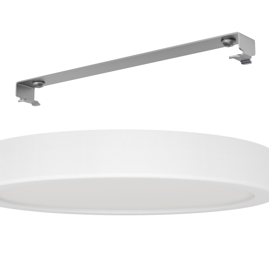 Eglo - Plafoniera da bagno LED 17W/230V, bianca, IP44, Ø 21 cm