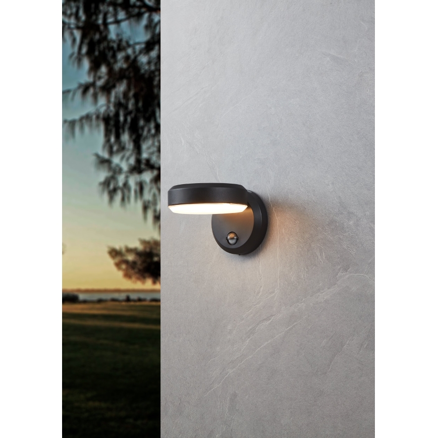 Eglo - LED Applique da esterno con sensore LED/10,8/230V IP44