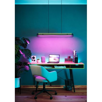 Eglo - LED RGBW Lampadario dimmerabile a sospensione con filo LED/34W/230V 2700-6500K