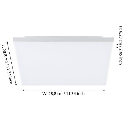 Eglo - Plafoniera LED LED/10,8W/230V