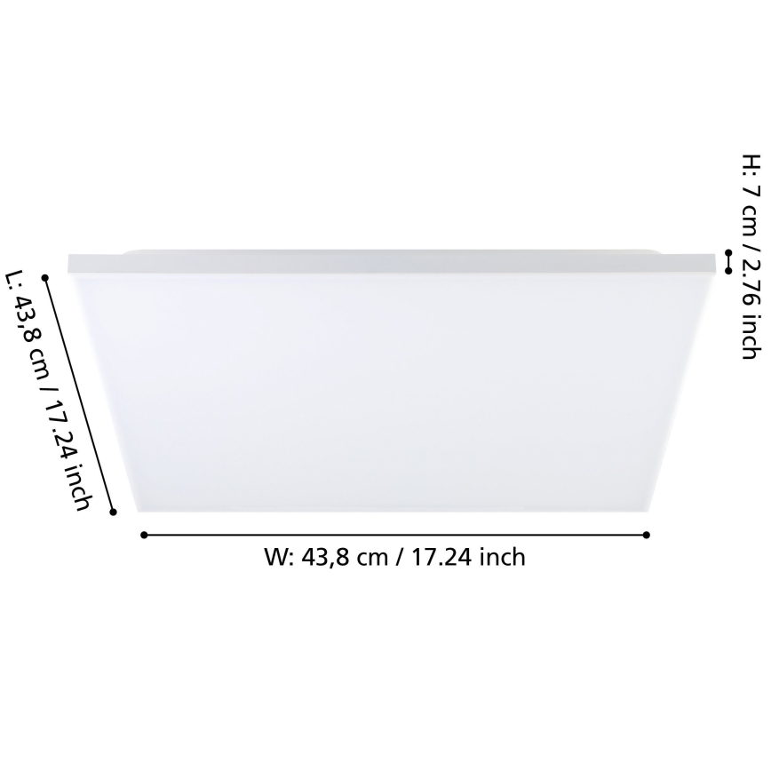 Eglo - Plafoniera LED LED/21W/230V