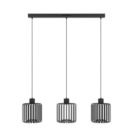 Eglo - LED RGBW Lampadario dimmerabile a sospensione con filo 3xLED/3,7W/230V 2700-6500K
