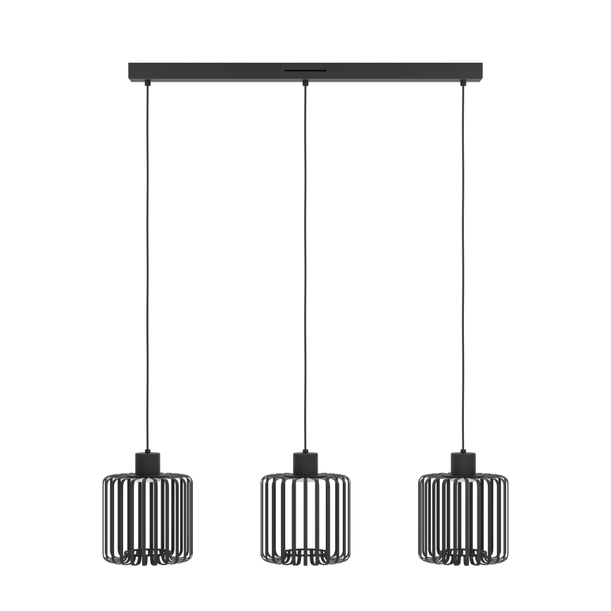 Eglo - LED RGBW Lampadario dimmerabile a sospensione con filo 3xLED/3,7W/230V 2700-6500K
