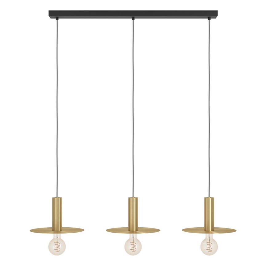 Eglo - Lampadario a sospensione con filo 3xE27/40W/230V