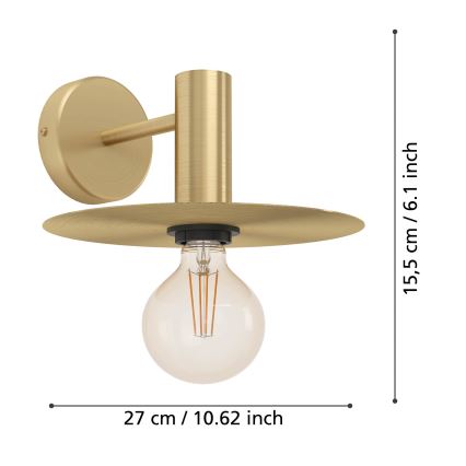 Eglo - Applique 1xE27/40W/230V