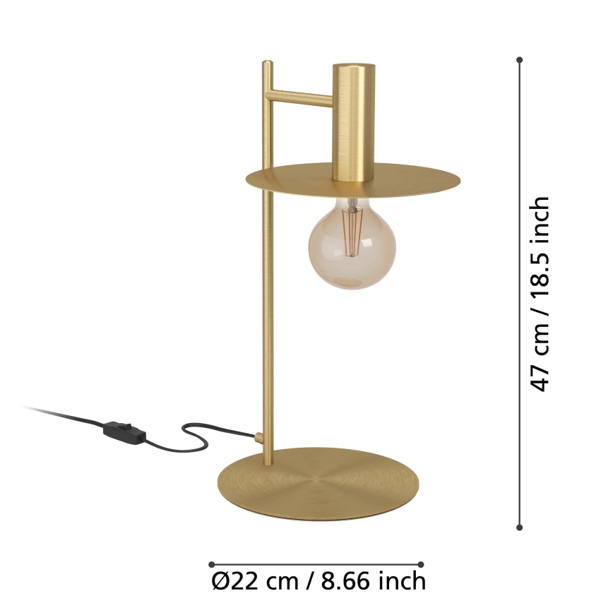 Eglo - Lampada da tavolo 1xE27/40W/230V