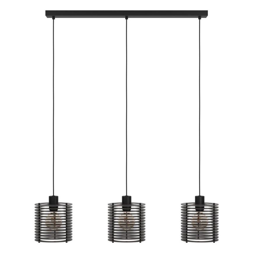 Eglo - Lampadario a sospensione con filo 3xE27/40W/230V