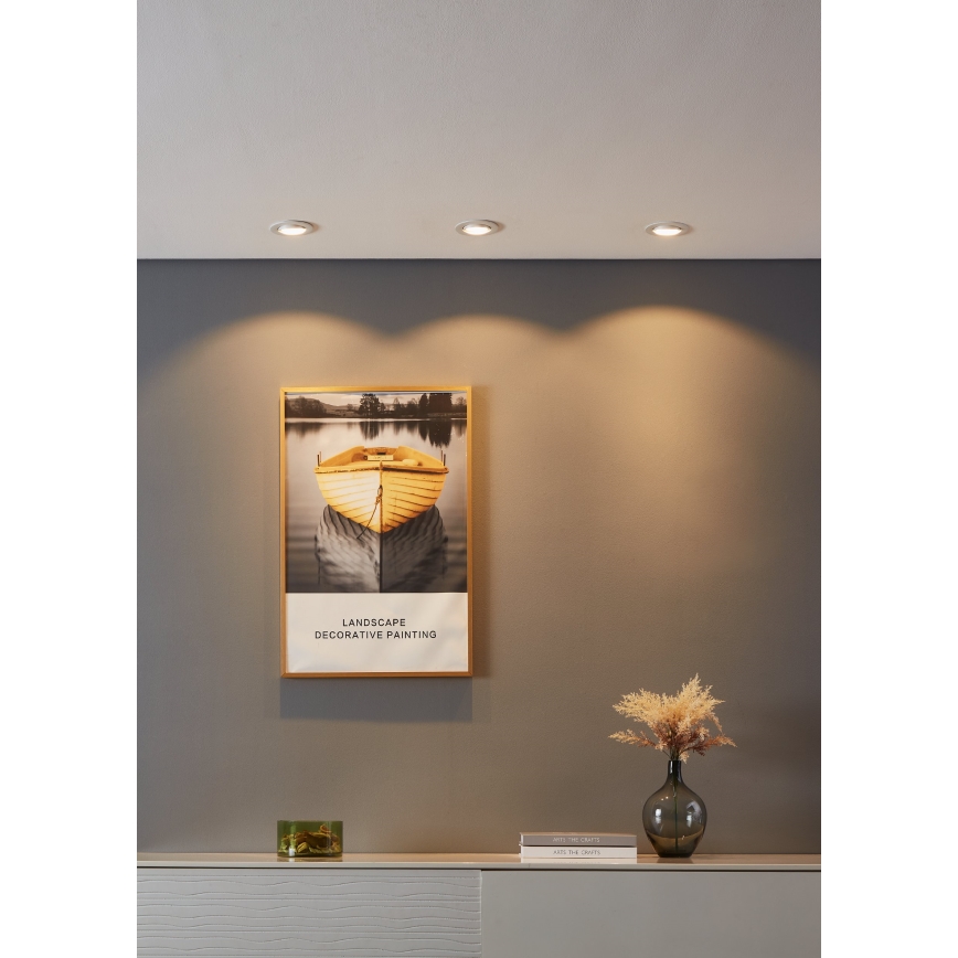 Eglo - SET 3xLED Lampada dimmerabile 3xLED/6W/230V bianco