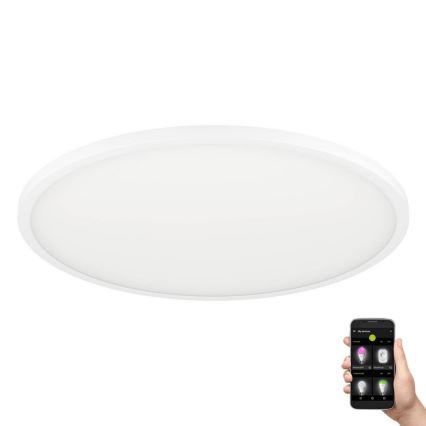 Eglo - Plafoniera LED dimmerabile LED/33,5W/230V diametro 45 cm bianco