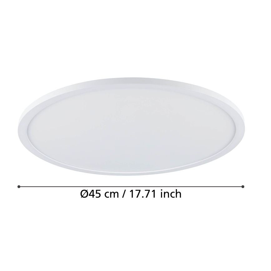 Eglo - Plafoniera LED dimmerabile LED/33,5W/230V diametro 45 cm bianco