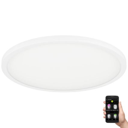 Eglo - Plafoniera LED dimmerabile LED/41W/230V diametro 60 cm bianco