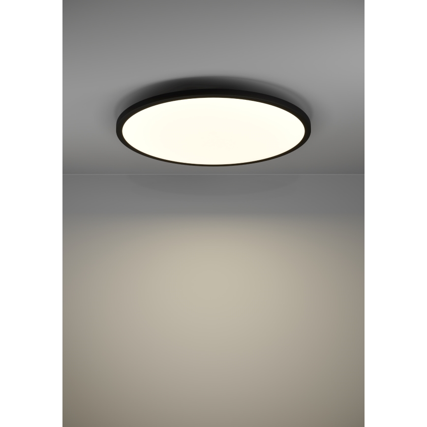 Eglo - Plafoniera LED dimmerabile LED/41W/230V diametro 60 cm nero