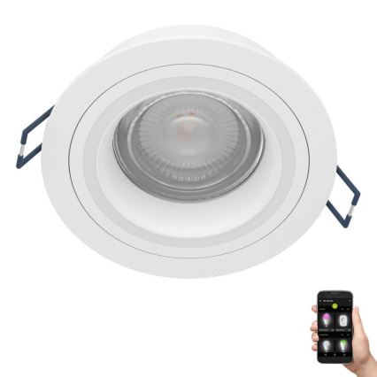 Eglo - LED RGBW Lampada da incasso dimmerabile LED/4,7W/230V bianco