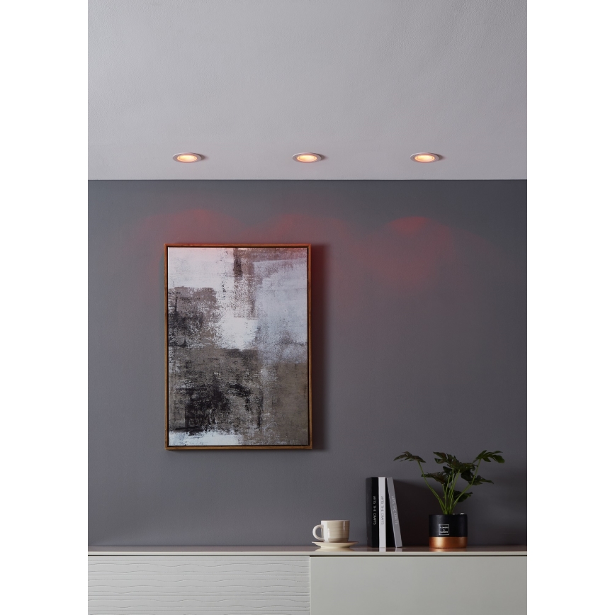 Eglo - LED RGBW Lampada da incasso dimmerabile LED/4,7W/230V bianco
