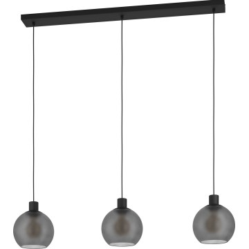 Eglo 900788 - Lampadario a sospensione CESENATICO su cavo 3xE27/40W/230V
