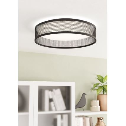 Eglo - Plafoniera LED LED/20W/230V nero