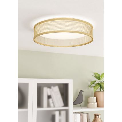 Eglo - Plafoniera LED LED/20W/230V oro