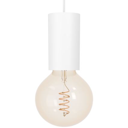 Eglo - Lampadario a sospensione con filo 1xE27/40W/230V bianco