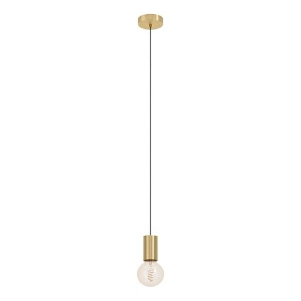 Eglo - Lampadario a sospensione con filo 1xE27/40W/230V oro